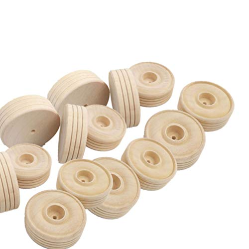 50 Stück Holzspielzeugräder Holzräder Zum Basteln Spielzeugzubehör Diy Zubehör Miniatur-holzräder Spielzeug Mit Kleinen Holzrädern Eisenbahnräder Aus Holz Rad Stengel Hölzern Kind 50 Stück Holzspielzeugräder Holzräder Zum Basteln Spielzeugzubehör Diy Zubehör Miniatur-holzräder Spielzeug Mit Kleinen Holzrädern Eisenbahnräder Aus Holz Rad Stengel Hölzern Kind von Milisten