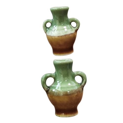 MILISTEN 1 Keramik -vase -Modell Mini-blumenvasenfarben Miniatur-zubehör Vasendekoration Miniaturdekoration Kleine Dekorative Vase Kleine Hausvase Mini-vase-puppenhaus Green MILISTEN 1 Keramik -vase -Modell Mini-blumenvasenfarben Miniatur-zubehör Vasendekoration Miniaturdekoration Kleine Dekorative Vase Kleine Hausvase Mini-vase-puppenhaus Green von Milisten