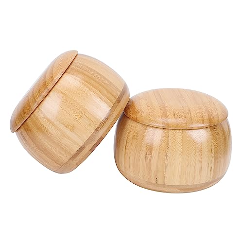 MILISTEN 1 Paar Massives Holzschachglas Spielschüsseln gehen Schachspiel Schach kann Aufbewahrungsbehälter Halter für Schachsteine GEH zum Spielglas Schach Fall Bambus Khaki MILISTEN 1 Paar Massives Holzschachglas Spielschüsseln gehen Schachspiel Schach kann Aufbewahrungsbehälter Halter für Schachsteine GEH zum Spielglas Schach Fall Bambus Khaki von Milisten