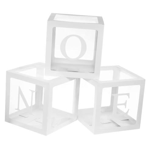 MILISTEN 1 Satz Ballonboxen für Geburtstagsfeiern Teiliges Design mit One Kreative Deko Boxen aus Hochwertigem für Partys und Kindergeburtstage MILISTEN 1 Satz Ballonboxen für Geburtstagsfeiern Teiliges Design mit One Kreative Deko Boxen aus Hochwertigem für Partys und Kindergeburtstage von Milisten