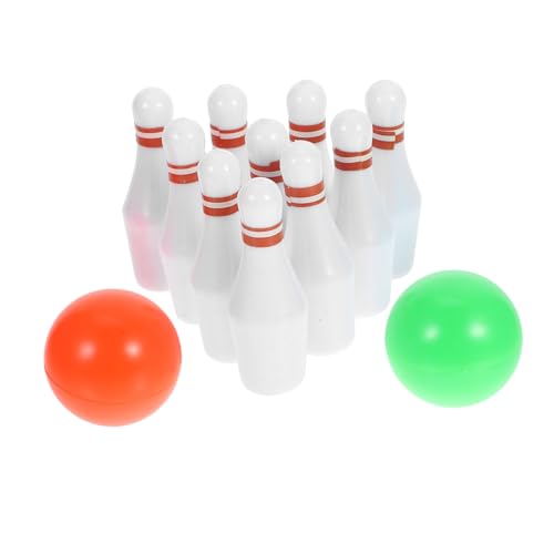 MILISTEN 1 Satz Bowlingkugel vortäuschen puppenhaus Puppenhaus-Miniaturartikel Puppenhauszubehör Mini- Miniatur -Bowlingstifte und Ball Plastik Weiß MILISTEN 1 Satz Bowlingkugel vortäuschen puppenhaus Puppenhaus-Miniaturartikel Puppenhauszubehör Mini- Miniatur -Bowlingstifte und Ball Plastik Weiß von Milisten