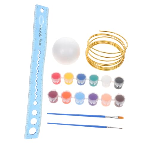 MILISTEN 1 Satz DIY Erde Bastelset Foam Ball Modell für Wissenschaftsprojekte Kreatives Lernen Hand Augen Koordination Entspannendes Basteln MILISTEN 1 Satz DIY Erde Bastelset Foam Ball Modell für Wissenschaftsprojekte Kreatives Lernen Hand Augen Koordination Entspannendes Basteln von Milisten