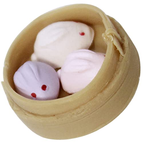 MILISTEN 1 Satz Dim Sum -Modell Simulationsdessert Nachahmung Dessert lebensechtes Lebensmittelspielzeug Party-Essen-Requisiten Kuchenrequisiten gefälschtes Dessertmodell Harz von Milisten