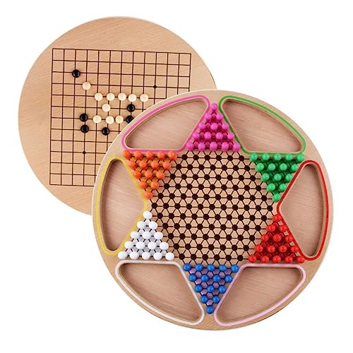 MILISTEN 1 Satz Educational Gobang aus Holz Brettspiel für Chinesisches Dame und Gobang für Familien und Reisespiele MILISTEN 1 Satz Educational Gobang aus Holz Brettspiel für Chinesisches Dame und Gobang für Familien und Reisespiele von Milisten