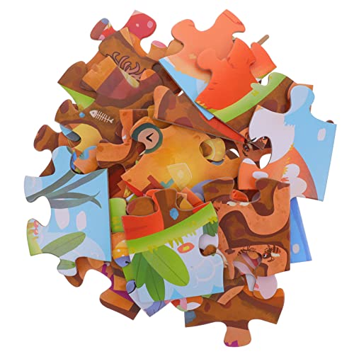 MILISTEN 1 Satz Fox Secret Puzzles für Kleinkinder Papierpuzzles für Vorschulkinder Fördert Praktische und Logische Fähigkeiten für Kindergarten und von Milisten