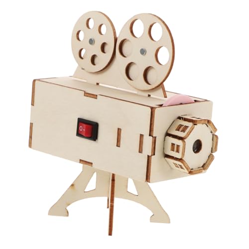 MILISTEN 1 Satz Handgefertigtes montiertes Modell für Bastelsets DIY-Projektor-Materialpaket Kinderprojekte Kinderprojektor DIY Projektkits für die Holzbearbeitung Plastik Beige MILISTEN 1 Satz Handgefertigtes montiertes Modell für Bastelsets DIY-Projektor-Materialpaket Kinderprojekte Kinderprojektor DIY Projektkits für die Holzbearbeitung Plastik Beige von Milisten