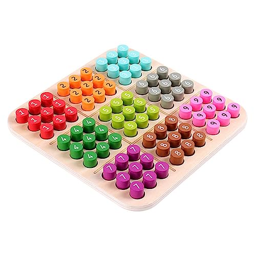 MILISTEN 1 Satz Holz Sudoku Spielset Kreatives Denkspiel für Fördert Logisches und Konzentration für Spieleabende und Freizeitbeschäftigungen MILISTEN 1 Satz Holz Sudoku Spielset Kreatives Denkspiel für Fördert Logisches und Konzentration für Spieleabende und Freizeitbeschäftigungen von Milisten