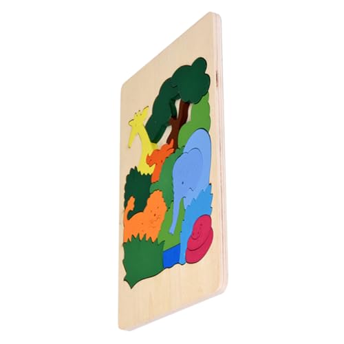 MILISTEN 1 Satz Holzpuzzle für Lagiges Tiermotiv Puzzle aus Holz Fördert Farben und Formen für Kleinkinder Pädagogisches Lernspielzeug für Kreative Entwicklung MILISTEN 1 Satz Holzpuzzle für Lagiges Tiermotiv Puzzle aus Holz Fördert Farben und Formen für Kleinkinder Pädagogisches Lernspielzeug für Kreative Entwicklung von Milisten