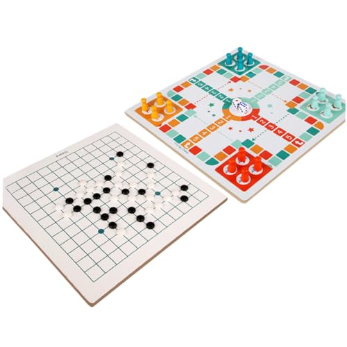 MILISTEN Vielseitiges Familienspiel Schachset Fliegendes Schach Fünf in Einer Reihe Pädagogisches Spielzeug aus Holz für Eltern Kind Interaktion Reisen Partyspiele MILISTEN Vielseitiges Familienspiel Schachset Fliegendes Schach Fünf in Einer Reihe Pädagogisches Spielzeug aus Holz für Eltern Kind Interaktion Reisen Partyspiele von Milisten
