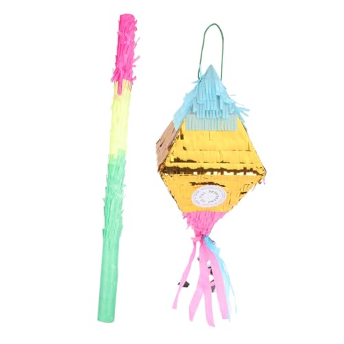 MILISTEN 1 Satz Kindergeburtstagsfeiern Rhombus Form Piñata mit Füllung Festlichkeiten und Spiele Schlagstock Sicher MILISTEN 1 Satz Kindergeburtstagsfeiern Rhombus Form Piñata mit Füllung Festlichkeiten und Spiele Schlagstock Sicher von Milisten