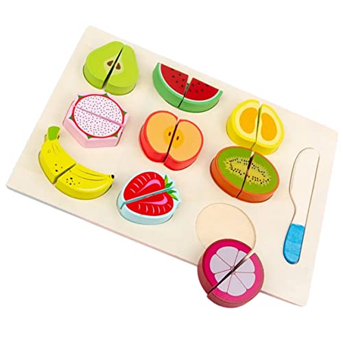 MILISTEN 1 Satz Küchen Spielzeugset für Obstschneide Pädagogisches Rollenspiel für Mädchen Sicheres und Langlebiges Küchenset für Kreatives von Milisten