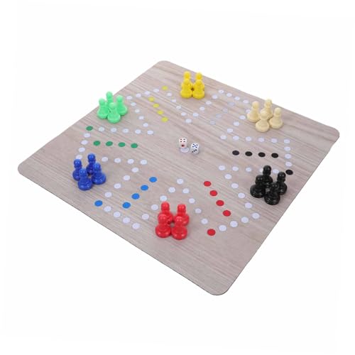 MILISTEN 1 Satz Ludo Tragbares Schachbrett Schachbretter Schachspiel Gummi MILISTEN 1 Satz Ludo Tragbares Schachbrett Schachbretter Schachspiel Gummi von Milisten