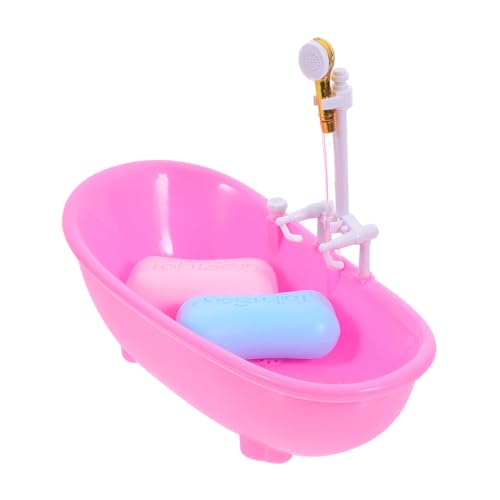 MILISTEN 1 Satz Mini -Badezimmerspielzeug Badespielzeug Wasserspielzeug Miniatur-Badewanne Babybadspielzeug Miniaturbadewanne Badezimmer so tun, als würde Man Abs Rosa MILISTEN 1 Satz Mini -Badezimmerspielzeug Badespielzeug Wasserspielzeug Miniatur-Badewanne Babybadspielzeug Miniaturbadewanne Badezimmer so tun, als würde Man Abs Rosa von Milisten