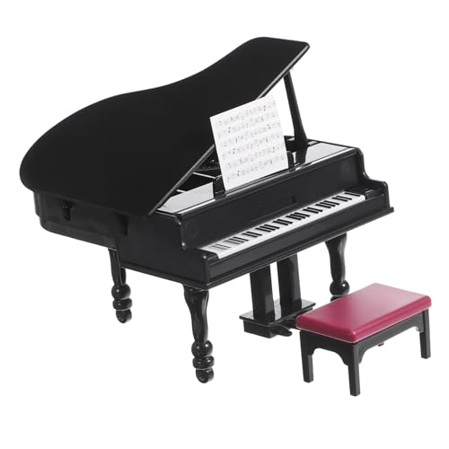 MILISTEN 1 Satz Mini-Klavierdekoration Mini-Hausdekoration Zubehör für winzig Form Miniatur puppenhaus tischdeko Mini-Hausklavier Mini- -Musikinstrument Mini-Piano-Modell Abs Schwarz MILISTEN 1 Satz Mini-Klavierdekoration Mini-Hausdekoration Zubehör für winzig Form Miniatur puppenhaus tischdeko Mini-Hausklavier Mini- -Musikinstrument Mini-Piano-Modell Abs Schwarz von Milisten