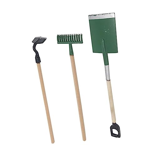 MILISTEN 1 Satz Mini -gartenwerkzeugset Puppenhaus-miniaturen Gartenwerkzeuge Kleine Schaufel Mini-Schaufel Gartengeräte Mini-rechen Mini-Grubber Green Eisen MILISTEN 1 Satz Mini -gartenwerkzeugset Puppenhaus-miniaturen Gartenwerkzeuge Kleine Schaufel Mini-Schaufel Gartengeräte Mini-rechen Mini-Grubber Green Eisen von Milisten
