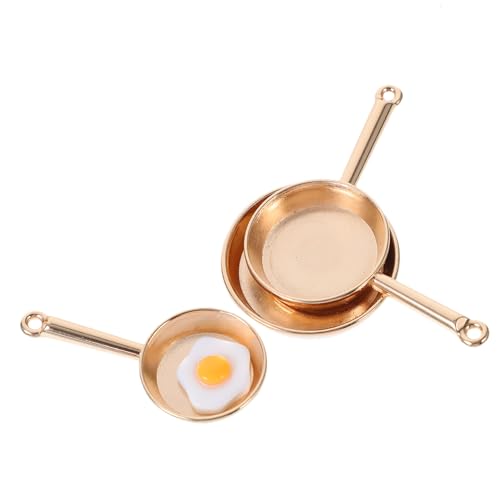 MILISTEN 1 Satz Mini -pan - Zubehör Miniatur Bratpfanne Braten Spielzeugküche Klein Winzig Dekorative Mini-hausdekoration Entzückende Minipfanne Eisen Golden MILISTEN 1 Satz Mini -pan - Zubehör Miniatur Bratpfanne Braten Spielzeugküche Klein Winzig Dekorative Mini-hausdekoration Entzückende Minipfanne Eisen Golden von Milisten