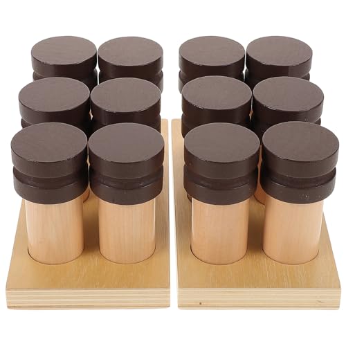 MILISTEN 1 Satz Montessori Holzspielzeug zur des Geruchssinns für Sicheres und Langlebiges Lernspielzeug für Kleinkinder zur Kreativen Entwicklung und Sensorischen Stimulation MILISTEN 1 Satz Montessori Holzspielzeug zur des Geruchssinns für Sicheres und Langlebiges Lernspielzeug für Kleinkinder zur Kreativen Entwicklung und Sensorischen Stimulation von Milisten
