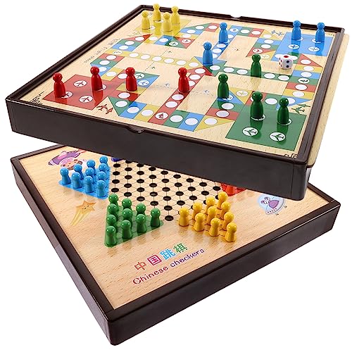 MILISTEN 1 Satz Multifunktionales Schachspiel für Lustiges Fliegendes Schachspiel Tragbares Schachbrett Interaktives Lernspielzeug für Ganze Familie Zufälliger Stil MILISTEN 1 Satz Multifunktionales Schachspiel für Lustiges Fliegendes Schachspiel Tragbares Schachbrett Interaktives Lernspielzeug für Ganze Familie Zufälliger Stil von Milisten