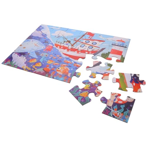 MILISTEN 1 Satz Papierpuzzle für Kleinkinder Unterwasserwelt Sicheres und Lehrreiches für Jahre Fördert Logisches und Hand Augen Koordination für Kleine MILISTEN 1 Satz Papierpuzzle für Kleinkinder Unterwasserwelt Sicheres und Lehrreiches für Jahre Fördert Logisches und Hand Augen Koordination für Kleine von Milisten