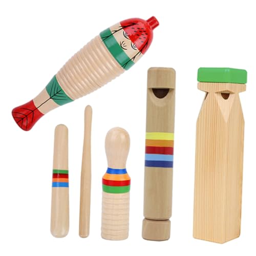 MILISTEN 1 Satz Percussion aus Teiliges Musikspielzeug für Kleinkinder Fördert Hand Augen Koordination und Motorische Fähigkeiten Early Education Instrumente mit Zugpfeife und Mehr von Milisten
