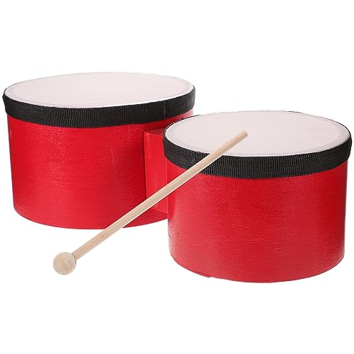 MILISTEN 1 Satz Perkussionsspielzeug Lernspielzeug mit Trommelstock und Handtrommeln aus Strapazierfähigem Material für Musikalische Früherziehung und Spielspaß MILISTEN 1 Satz Perkussionsspielzeug Lernspielzeug mit Trommelstock und Handtrommeln aus Strapazierfähigem Material für Musikalische Früherziehung und Spielspaß von Milisten
