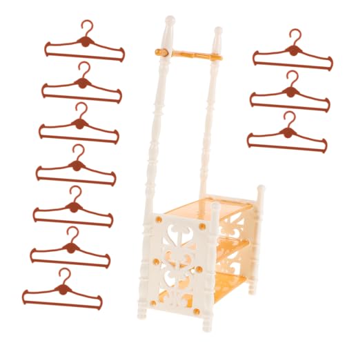 MILISTEN 1 Satz Puppe Wäsche ständer kleiderständer Puppenkleiderbügel Puppenhauszubehör Puppenkleidung Rack Plastik MILISTEN 1 Satz Puppe Wäsche ständer kleiderständer Puppenkleiderbügel Puppenhauszubehör Puppenkleidung Rack Plastik von Milisten