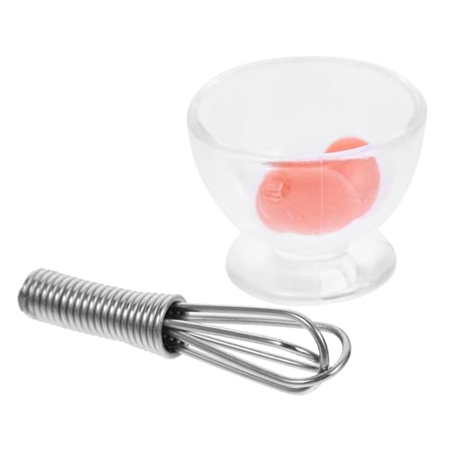 MILISTEN 1 Satz Simulierte Eierschlägenschüssel Mini-hausbacken Schneebesen Mini-hausküche Schneebesen Küche Geschirr Mini- -eggbeater-dekore Miniatur-ei-modell Mini-ei Harz MILISTEN 1 Satz Simulierte Eierschlägenschüssel Mini-hausbacken Schneebesen Mini-hausküche Schneebesen Küche Geschirr Mini- -eggbeater-dekore Miniatur-ei-modell Mini-ei Harz von Milisten