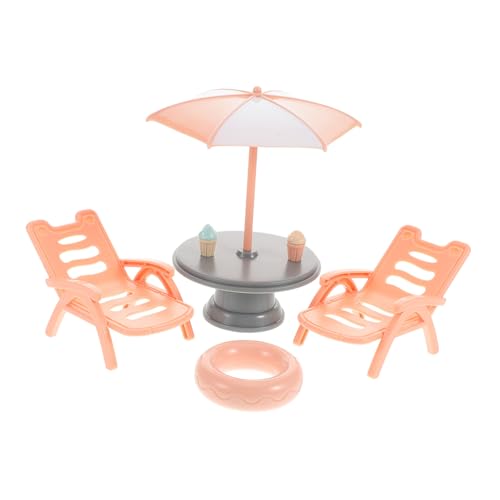 MILISTEN 1 Satz Simulierter Strandstuhl Set simulierte Möbel Miniatur-Strandkorbdekorationen Mini- Mini Möbel Mini -Tabellenmodell Puppenhausverzierung Mini-Strand Plastik MILISTEN 1 Satz Simulierter Strandstuhl Set simulierte Möbel Miniatur-Strandkorbdekorationen Mini- Mini Möbel Mini -Tabellenmodell Puppenhausverzierung Mini-Strand Plastik von Milisten