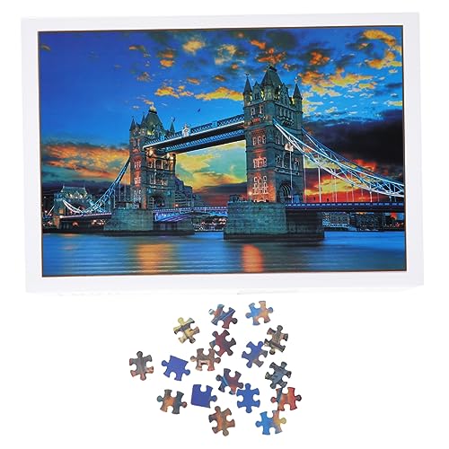 MILISTEN 1 Satz Teile Papier Puzzle Landschaft für Erwachsene Lustiges Lernspielzeug für Kreative Stunden und Fördert die Konzentration und Bietet Entspannten Spaß MILISTEN 1 Satz Teile Papier Puzzle Landschaft für Erwachsene Lustiges Lernspielzeug für Kreative Stunden und Fördert die Konzentration und Bietet Entspannten Spaß von Milisten