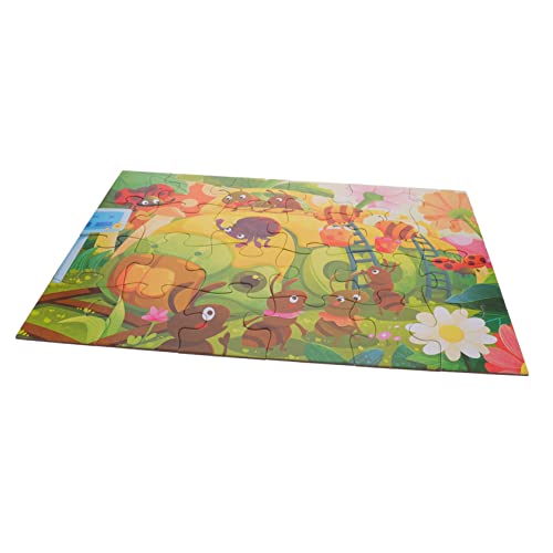 MILISTEN 1 Satz Teiliges Puzzle für Ab Jahren Ants Party Papierpuzzle für Vorschulkinder Fördert Kreativität und Logisches Lernspielzeug für Frühkindliche Entwicklung von Milisten