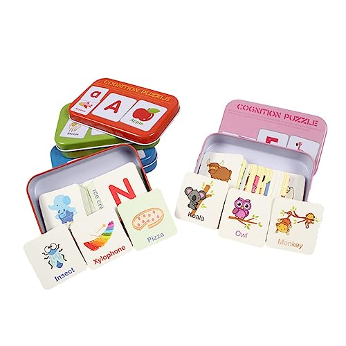 MILISTEN 1 Satz Teiliges Tier Puzzle für Kreatives und Interaktives Lernspielzeug für Frühkindliche Entwicklung und Eltern Junge Mädchen MILISTEN 1 Satz Teiliges Tier Puzzle für Kreatives und Interaktives Lernspielzeug für Frühkindliche Entwicklung und Eltern Junge Mädchen von Milisten