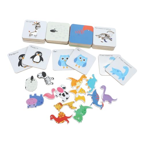 MILISTEN 1 Satz Tierisches Puzzle Lernspielzeug für Fördert Gedächtnis und Erkennung Teiliges aus Sicherem Dinosaurier und Tierpaare für Vorschulkinder MILISTEN 1 Satz Tierisches Puzzle Lernspielzeug für Fördert Gedächtnis und Erkennung Teiliges aus Sicherem Dinosaurier und Tierpaare für Vorschulkinder von Milisten