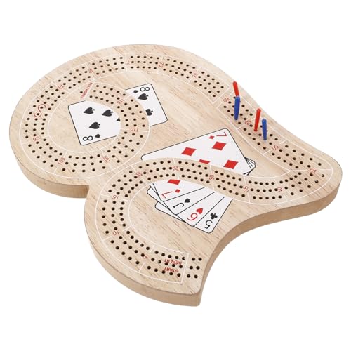 MILISTEN 1 Satz Torbrett Spielbrett aus Holz Klammern für Kinderbettbretter Krippenbrettklammern Krippenklammern einzigartig Brettspiele für den Familienabend Cribbage-Brettspiel hölzern MILISTEN 1 Satz Torbrett Spielbrett aus Holz Klammern für Kinderbettbretter Krippenbrettklammern Krippenklammern einzigartig Brettspiele für den Familienabend Cribbage-Brettspiel hölzern von Milisten