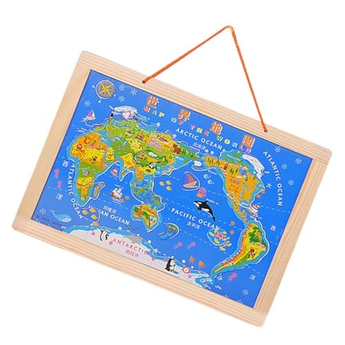 MILISTEN 1 Satz Weltkarten -Puzzle China-Karte-Lernspielzeug Weltkarten-Puzzlespielzeug Karte von China passendes interaktive Weltkarte Kleines Kartenpuzzle aus Holz hölzern MILISTEN 1 Satz Weltkarten -Puzzle China-Karte-Lernspielzeug Weltkarten-Puzzlespielzeug Karte von China passendes interaktive Weltkarte Kleines Kartenpuzzle aus Holz hölzern von Milisten