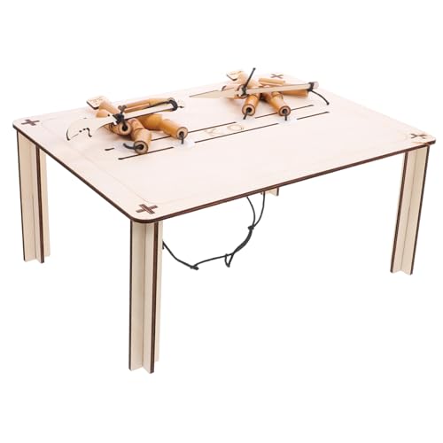 MILISTEN 1 Set Bambusmann Fechtpuppen Set Kampf Bastelbedarf Kognitives Bambuspuppe Bambuspuppe Puppenspielzeug Tischpuppenspiele Lernspielzeug Aus Holz von Milisten