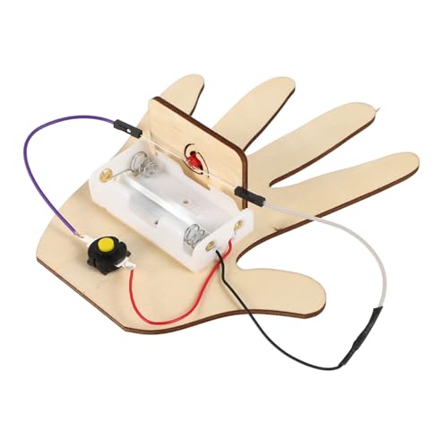 MILISTEN 1 Set DIY Crafts Spielknopf Frühes Lernspielzeug Wissenschaftliches Experiment Spielknopf DIY Spielknopf Kinderwissenschaftsspielzeug Kinderspielknopf von Milisten