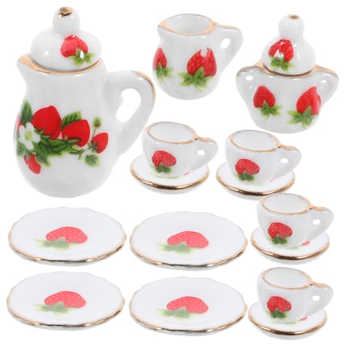 MILISTEN 1 Set Keramik Teeservice Modellminiaturen Feines Kleines Puppenporzellan DIY Winzige Größe Küche Miniatur Keramikgeschirr Miniatur Dinge Miniatur Miniatur MILISTEN 1 Set Keramik Teeservice Modellminiaturen Feines Kleines Puppenporzellan DIY Winzige Größe Küche Miniatur Keramikgeschirr Miniatur Dinge Miniatur Miniatur von Milisten