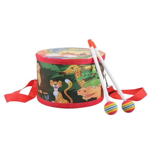 MILISTEN 1 Set Kinder Trommel Set Mit Verstellbaren Gürtel Und Drumsticks Trommel Musik Taille Trommel Percussion Instrument Spielzeug Für Kinder Kleinkinder von Milisten