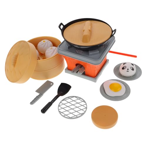 MILISTEN 1 Set Mini Küchenherd Set Dampfgarer Lustiges Kochspielzeug Kochgeschirr Kognitives Lustiges Küchenspielzeug Realistisches Küchenspielzeug Kinderküchenspielzeug MILISTEN 1 Set Mini Küchenherd Set Dampfgarer Lustiges Kochspielzeug Kochgeschirr Kognitives Lustiges Küchenspielzeug Realistisches Küchenspielzeug Kinderküchenspielzeug von Milisten