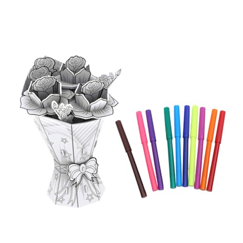 MILISTEN 1 Set Puzzle Ornamente Puzzle 3D Blumenpuzzle Graffiti Blume Kinderpuzzle Graffiti Dekorative Blume Farbe Blumenpuzzle Papier MILISTEN 1 Set Puzzle Ornamente Puzzle 3D Blumenpuzzle Graffiti Blume Kinderpuzzle Graffiti Dekorative Blume Farbe Blumenpuzzle Papier von Milisten