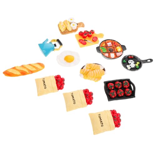 MILISTEN 1 Set Simuliertes Lebensmittelspielzeug Mini Lebensmittel Requisite Miniatur Dessert Dekoratives Mini Lebensmittel Mini Spiellebensmittel Gefälschtes Mini Dessert Modell von Milisten
