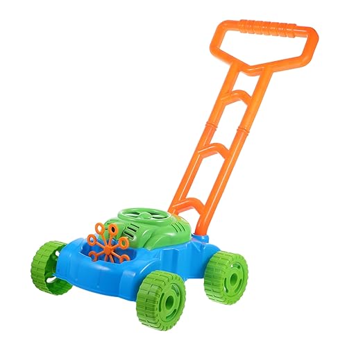 MILISTEN 1 Stück Bubble Mower für Automatische Seifenblasenmaschine Batteriefreies Gartenspielzeug mit Realistischen Geräuschen Farbenfrohes Design für Outdoor Spaß für Kleinkinder MILISTEN 1 Stück Bubble Mower für Automatische Seifenblasenmaschine Batteriefreies Gartenspielzeug mit Realistischen Geräuschen Farbenfrohes Design für Outdoor Spaß für Kleinkinder von Milisten