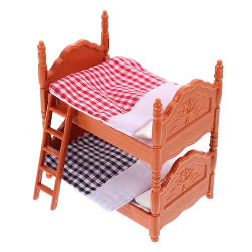 MILISTEN 1 Stück Mini-Schlafzimmerbett Miniatur Koje modern Kind Simulationsbett Bett Puppenhaus kleine Puppenhausmöbel Etagenbett Puppenstubenbetten kleines Puppenbett Stoff MILISTEN 1 Stück Mini-Schlafzimmerbett Miniatur Koje modern Kind Simulationsbett Bett Puppenhaus kleine Puppenhausmöbel Etagenbett Puppenstubenbetten kleines Puppenbett Stoff von Milisten