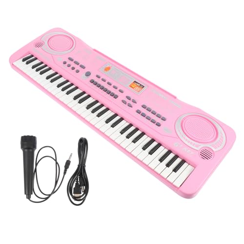 MILISTEN 1 Stück Multifunktionales Elektronisches Klavier für Mädchen Tasten Keyboard mit Mikrofon Robustes Design Pädagogisches MILISTEN 1 Stück Multifunktionales Elektronisches Klavier für Mädchen Tasten Keyboard mit Mikrofon Robustes Design Pädagogisches von Milisten