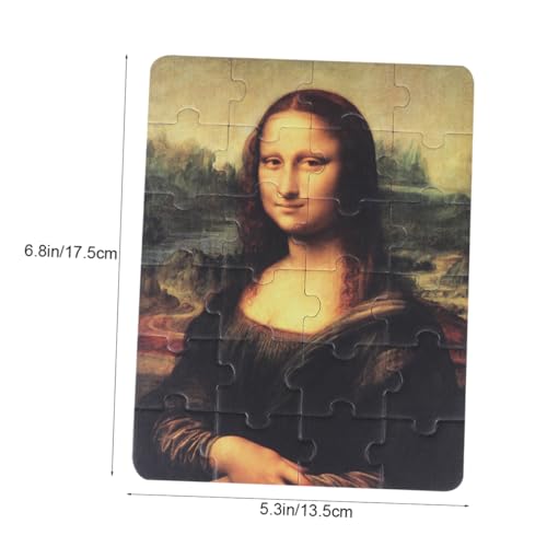 MILISTEN 1 Stück Weltberühmtes Puzzle für Erwachsene und Kreatives Jigsaw Ölgemälde ohne Rahmen Lernspielzeug für Kognitive Entwicklung und Spaß von Milisten