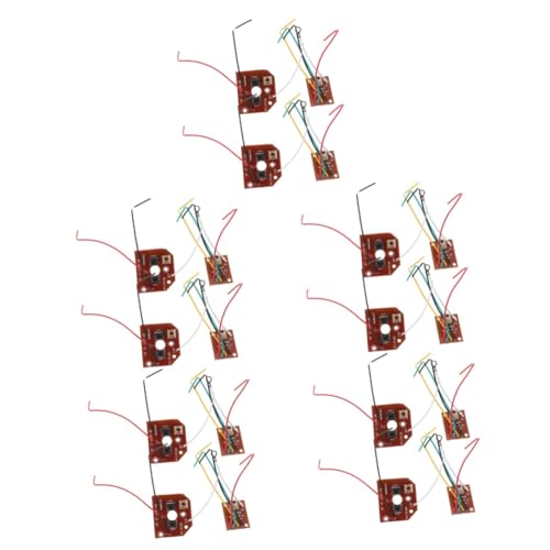 MILISTEN 10 Sätze Fernbedienungsmodul Kanäle DIY Elektronik Fernsteuerung für Spielzeugautos für Lernexperimente und Projekte für Physiklaborien und Heimversuche MILISTEN 10 Sätze Fernbedienungsmodul Kanäle DIY Elektronik Fernsteuerung für Spielzeugautos für Lernexperimente und Projekte für Physiklaborien und Heimversuche von Milisten