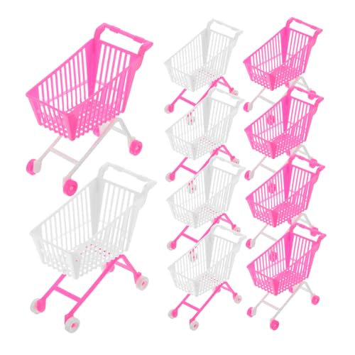 MILISTEN 10 Stück Kinder Miniatur-einkaufswagen Spielzeug, Realistisches Puppenhaus, Kinderwagen, Frühpädagogische Puppenkutsche, Kunststoff, Mini-einkaufswagen Für Heimdekoration, MILISTEN 10 Stück Kinder Miniatur-einkaufswagen Spielzeug, Realistisches Puppenhaus, Kinderwagen, Frühpädagogische Puppenkutsche, Kunststoff, Mini-einkaufswagen Für Heimdekoration, von Milisten