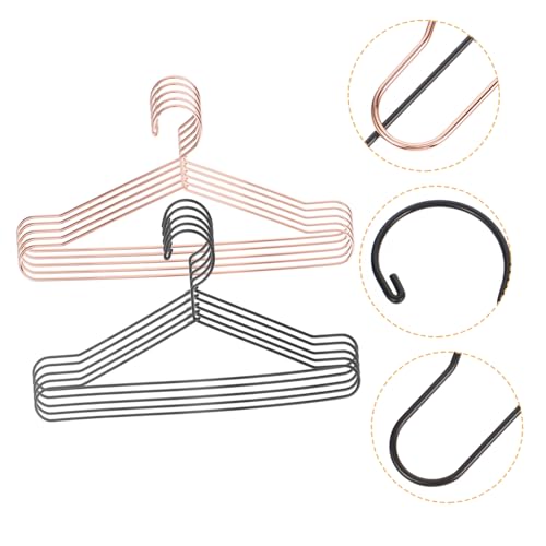 MILISTEN 10 Stück Kleiderbügel für Puppen Metallische Miniatur Kleiderbügel für Puppenkleidung und Roségold für Aufbewahrung und Präsentation von Puppenoutfits MILISTEN 10 Stück Kleiderbügel für Puppen Metallische Miniatur Kleiderbügel für Puppenkleidung und Roségold für Aufbewahrung und Präsentation von Puppenoutfits von Milisten