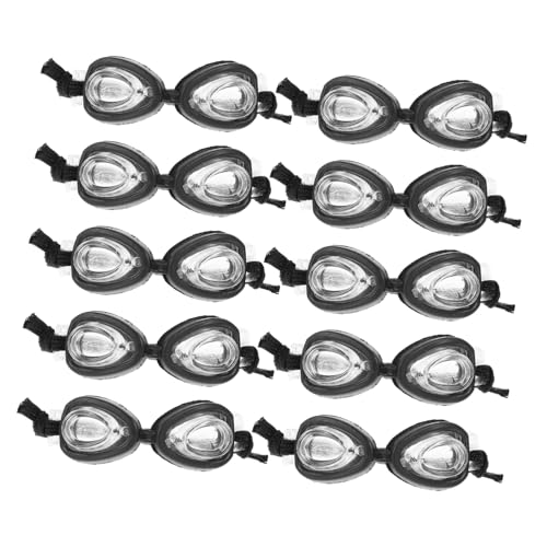 MILISTEN 10 Stück Miniaturschwimmbrille Babyspielzeugbrille Puppenhaus -Mini -Zubehör Puppe Schwimmbrille Mini- kleines puppenhaus zubehör süße Schutzbrille zum Schwimmen Schwarz MILISTEN 10 Stück Miniaturschwimmbrille Babyspielzeugbrille Puppenhaus -Mini -Zubehör Puppe Schwimmbrille Mini- kleines puppenhaus zubehör süße Schutzbrille zum Schwimmen Schwarz von Milisten