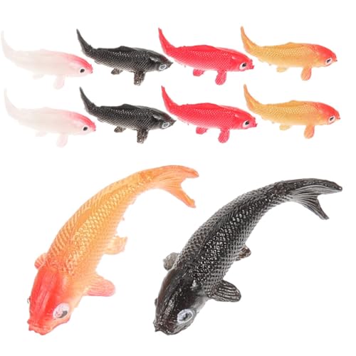 MILISTEN 10 Stück Puppenhaus-Modell Mini -Aquarium Miniatur simulieren Schwebend Figur Tank Ornament kleine Plastikfische Koi-Fische aus Plastik gefälschter Fisch Mini-Fische winzige Fische MILISTEN 10 Stück Puppenhaus-Modell Mini -Aquarium Miniatur simulieren Schwebend Figur Tank Ornament kleine Plastikfische Koi-Fische aus Plastik gefälschter Fisch Mini-Fische winzige Fische von Milisten